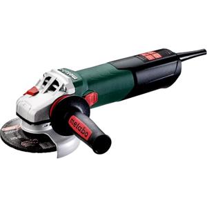 Metabo smerigliatrice angolare WEV 15-125 Quick - 600468000 - Con regolazione della velocità e dado di serraggio rapido - Potenza assorbita: 1550 W - Cavo da 4 m