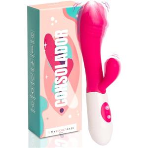 MySecretCase Vibratoreper Donna Professionale 18,5cm Vibratore Rabbit 10 Modalità Vibrazione Vibratoreper Donna Clitoride Vibratore Punto G Sexytoysys Coppia Squirting