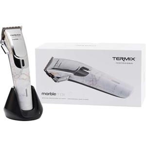 Termix Marble Max | Tagliacapelli Professionale | Motore Senza Spazzole | Lama di Precisione in Metallurgia delle Polveri | Batteria al Litio | Leggero e Versatile | Con 8 Pettini