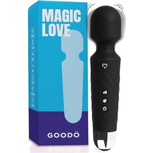 MySecretCase Magic Wand 20cm Stimolatore per Clitoride Vibratoreper Donna Wireless 20 Vibrazioni + 8 Velocità Sexytoysys Coppia Masturbatore per Donna Vibratore Clitoride Impermeabile USB