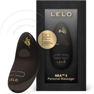 LELO NEA 3 Piccolo Massaggiatore Femminile Stimolatore Clitorideo Vibratore Donna Mini Vibratore Vibratori a Proiettile per Donne con 10 Modalità di Piacere e Intensità Variabile, Pitch Nero