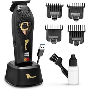 Fagaci Macchinetta per Capelli Professionale Zero Gap, Trimmer Barba Lame DLC ad Alta Affilatura Tagliacapelli Professionale, Motore Vector ad Alta Coppia Rasoio Capelli Uomo 0mm, Tagliacapelli a Zero