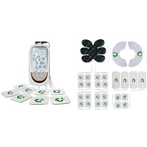 TESMED TE-880R Plus Elettrostimolatore EMS TENS Ricaricabile + Top Equipment set da 27 Elettrodi