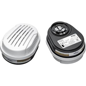 Dräger X-plore filtro a baionetta combinato A2 P3 anti gas e particolati | 1 paio | filtro di ricambio per semimaschere e maschere a pieno facciale X-plore 3300, 3500 e 5500