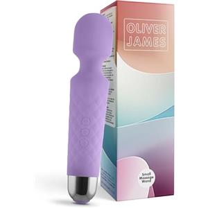 Oliver James Vibratore Sessuale per Donna - Massaggiante Personale Con 8 Velocità e 20 Modalità - Stimolatore Punto G - Dildo vibrante, Vibratorepunto squirt Giocattoli Sessuali - Oliver James (Foschia di lavanda)