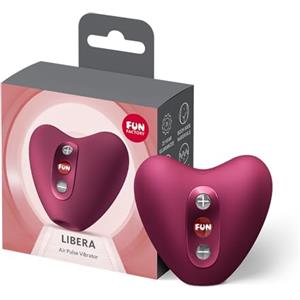 Fun Factory Libera | vibratore ad onde di pressione per donne | stimolazione del clitoride senza contatto | 11 programmi a onde di pressione | impermeabile IPX7 | USB-C