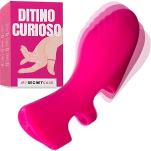 MySecretCase Vibratoreper Donna Piccolo Stimolatore Clitoride Femminile Da Dito Vibratore Clitoride Mini Formato 10 Vibrazioni USB IPX6 Precisione Mirata Sexytoysys Coppia Sexytoysys Donna Silicone