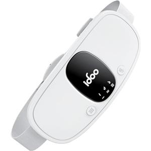 iDOO Cuscinetto Riscaldante Mestruale, Termoforo Portatile Cordless per Crampi con 3 livelli di calore e modalità per dolori mestruali, schiena e stomaco, Regalo Donna