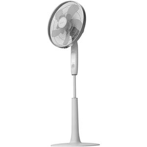 Cecotec Ventilatore a piantana con telecomando e timer EnergySilence 1010 ExtremeConnected, 60 W, 10 lame, 6 velocità, motore in rame, altezza regolabile 115-135 cm, Bianco
