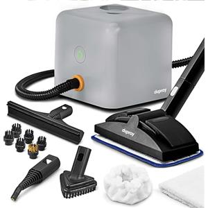Dupray Neat Plus Pulitore a Vapore con Kit da 17 Accessori - Pulizia Potente Senza Prodotti Chimici per Pavimenti, Auto, Piastrelle, Tessuti, Elettrodomestici, Fughe e Altro (Neat Plus + 17 pezzi)
