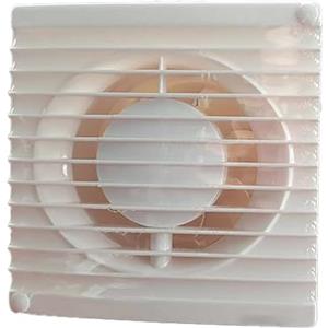 A2ZWORLD Ventola di Aspirazione Efficiente 15W 190m3/h 50dB, 150X150mm, Foro 100mm, Profondità 100mm, Aspiratore da Muro per Bagno, Cucina, 220V 50Hz