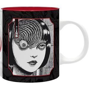 ABYSTYLE Tazza JUNJI ITO UZUMAKI - Prodotto Ufficiale - Ceramica - Capacità 320 ml - Visual Manga Horrique