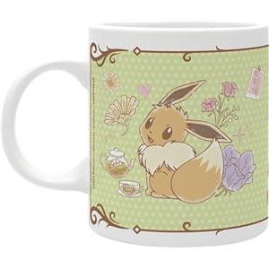 ABYSTYLE Pokémon Pikachu & Eevee Café, tazza in ceramica per caffè e tè, 320 ml, tazza Pokémon, tazza da caffè, merchandising Pokémon