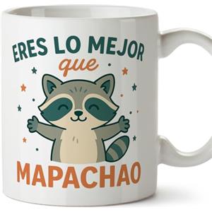Mugffins regalo romantico tazza Eres lo mejor que mapachao in Spagnolo per anniversario matrimonio, tazza divertente san valentino | tazze per fidanzati, amore | Pareja v2