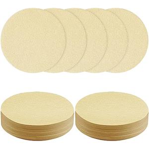 HOTUT Filtri Caffè in Carta 100 Pezzi, Carta Filtro per Caffè Rotonda Filtri da Non Sbiancati, 100% Naturale Monouso, per Macchine da Caffettiere Moka Pot (51mm)