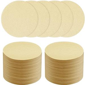 HOTUT Filtri Caffè in Carta 400 Pezzi, Rotondi Non Sbiancati, 100% Naturale Monouso, per Macchine da Caffè e Caffettiere Moka Pot (51mm)