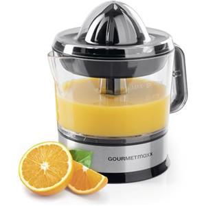 GOURMETmaxx Spremiagrumi elettrico per agrumi e succo d'arancia | Spremiagrumi fino a 700 ml di volume di riempimento | Spremiagrumi con vari accessori per un gusto più fresco | 40 W