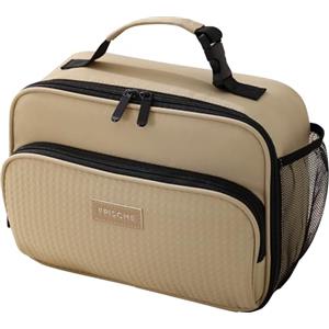 Veki Borsa Termica Porta Pranzo 6.3L, Borsa Frigo Ufficio per Donna e Uomo, Piccola Borse Termiche, Borsa Pranzo Impermeabile, Borsetta Termica per Lavoro, Scuola, Picnic, Viaggi (Kaki)