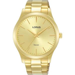 Seiko Lorus RRX70HX9 - Orologio da uomo al quarzo, con cinturino in metallo, gold, nan