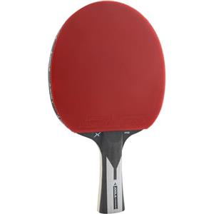 JOOLA Carbon X Pro Racchetta da ping pong professionale per allenamento e competizione da tennis tavolo, nero/grigio, 7 Stelle