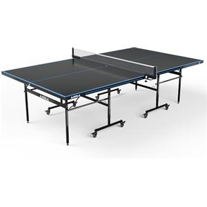 JOOLA Tavolo da ping pong professionale per esterni, J100A, in alluminio, resistente alle intemperie, pieghevole, 274 x 152,5 x 76 cm, colore: antracite/blu