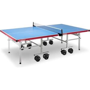 Joola 11650 Aluterna - Tavolo da ping pong professionale per esterni, resistente alle intemperie, 6 mm, superficie composita in alluminio e plastica, base pieghevole