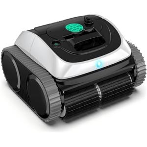 WYBOT C1-Plus Robot Piscina Pareti e Fondo, per Piscine interrate & Fuori Terra, 160min autonomia, Pulizia 4-in-1 (160m²), Navigazione Smart & App, Bianco & Verde Chiaro