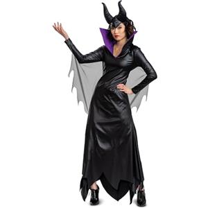Disguise 129789B-EU - Costume da Malefica per adulti, per ragazze, multicolore