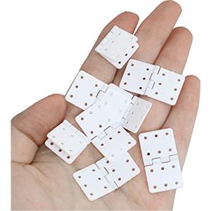 LUORNG 24PCS 16x29 mm Cerniere In Nylon Appuntate RC Aereo Parti Di Ricambio Aereo Aereo Fisso Modello
