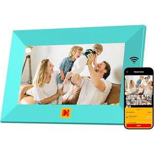 KODAK WiFi Cornice Digitale 7 Pollici, Cornice Foto Digitale con 32 GB di Memoria Integrata, HD IPS Touchscreen, Cornici Elettronica, Portafoto Digitale Condivisione di Fotos e Videos via APP o USB