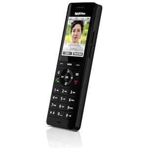 FRITZ!Fon X6 Nero | Telefono DECT comfort | Display a colori di qualità | Telefonia HD | Vivavoce full-duplex | Lunga durata della batteria | Nero | Versione internazionale