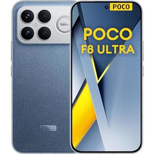 XIAOMI POCO F8 Ultra Smartphone 12+256GB, Snapdragon 8 Elite Gen 5, display AMOLED 6.85" 120Hz, ricarica Hypercharge 100W e 50W wireless, caricatore non incluso