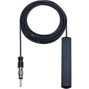 Keple Antenna Radio FM AM per Auto Extra Lunga 5M Montaggio Interno Stereoi Amplificato Nascosto Patch Adesivo la Pista del Veicolo per Parabrezza Amplificatore per Veicolo Auto SUV Camion ANT-309 (5 Metri)