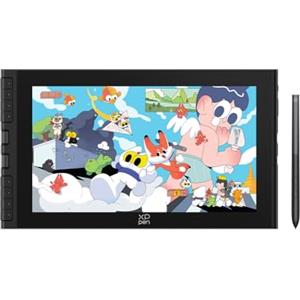 XPPen Artist 12 3rd Tavoletta grafica con schermo, 12 pollici con rotella X-Dial, 8 tasti rapidi, stilo X4 a 16384 livelli per illustratori, designer o studenti d'arte