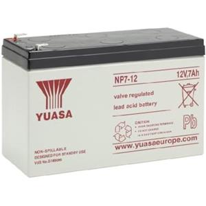 Yuasa NP7-12 12v 7Ah 20HR Yuasa Lead Acid Rechargeable Battery NP6-12 by Yuasa