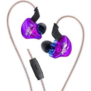 Yinyoo KBEAR MONKIE K01 - Auricolari in-ear con cavo, 1DD, leggeri, con spina da 3,5 mm, bassi immersivi HIFI, compatibili con PC, PS5, Xbox, Switch
