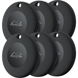 Lifemate Tag Per Android 6 Pack - GPS Valigia Android e Localizzatore Bluetooth Intelligente, Compatibile con App "Funzioni Trova di Google", Impermeabile IP67, Batteria Lunga Durata