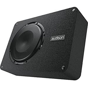 Audison APBX 8 R - Subwoofer passivo da 8" in cassa reflex accordata per auto, 500W Peak, design compatto per risposta estesa in bassa frequenza