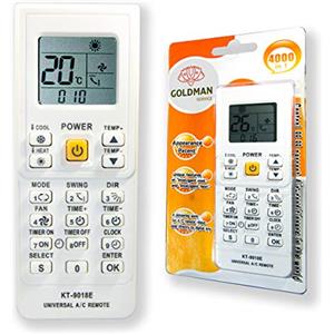 GOLDMAN SERVICE | Telecomando per Climatizzatore Inverter per Split Pompa di Calore e Freddo