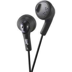 JVC HA-F160 Gumy Cuffia Auricolare, Bass Boost, Nero