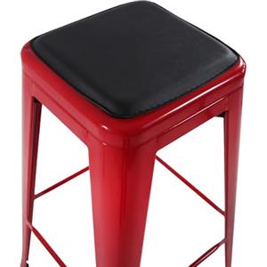 HJH Office 645032 Cuscino per Sgabello Magnetico PILOW II Cuscino per Sgabello in Metallo VANTAGGIO, Nero