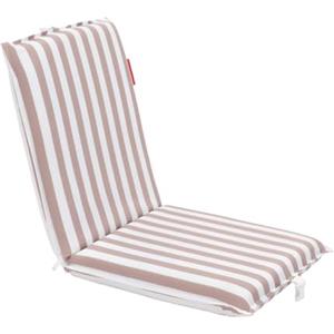 Flamingueo Sdraio Pieghevole - Lettino Prendisole - Per Spiaggia e Piscina - Reclinabile in 5 posizioni - Maniglie tipo zaino - Resistente all'acqua - Tessuto in Poliestere - Beige - 104x46x9cm