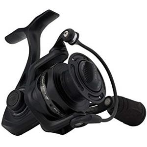 PENN Conflict II, mulinello da spinning, mulinello da spinning, pesca costiera, mulinello leggero in acqua salata per pesca con esche e esche - spigola, merluzzo, sgombro, scarso, unisex, nero, 2500