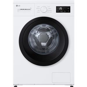 LG F4NA10S8NWK Lavatrice Slim 8 kg a Carica Frontale Serie A1, Classe A, 1400 Giri, Programma Igiene con Vapore, Top Rimovibile, Libera Installazione, Design Minimalista, White