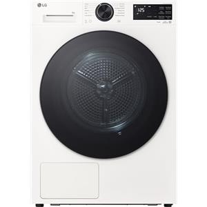 LG RNX5009NWWB Asciugatrice 9Kg Pompa di Calore DUAL Inverter, Classe B, Asciugatura AI Dry con Intelligenza Artificiale, Wi-Fi, Serie X5, Motore Direct Drive, Allergy Care, Essence White