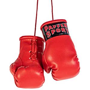 Paffen Sport «Colour» Mini guantoni da boxe, ciondolo per auto, rosso