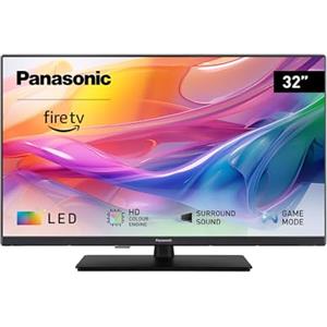 Panasonic TV-32S50AEZC, Serie S50 32 pollici Smart TV LED HD, Fire TV, HD Colour Engine, HDR, Alexa Voice Control, Game Mode, Media Player, Per un'Esperienza Visiva Ottimale