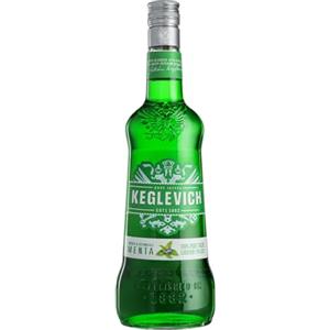 Keglevich, Vodka alla Menta, Senza Coloranti e Senza Aromi Artificiali - Bottiglia da 700 ml
