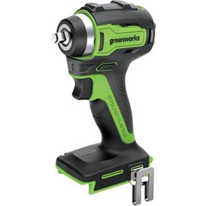 Greenworks Avvitatore a impatto a batteria Greenworks 24 V con motore brushless, 0-2400 giri/min, coppia 200 Nm, innesto 1/2" (1,27 cm), senza batteria 24 V e caricabatteria IWG406
