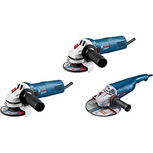 Bosch Professional Set di smerigliatrici angolari GWS 22-230 J + 2x GWS 750 (confezione in cartone)